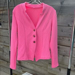 Harper Lane Barbie pink blazer size sm